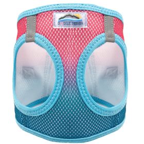 American River Choke Free Dog Harness Ombre Collection (Color: Sugar Plum, size: X-Large)