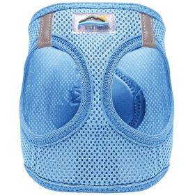 American River Solid Ultra Choke Free Dog Harness (Color: Light Blue, size: 2X-Large)