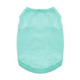 Cotton Dog Tank (Color: Teal, size: 2X-Large)