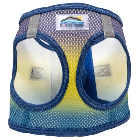 American River Choke Free Dog Harness Ombre Collection (Color: Cosmic Splash, size: X-Small)